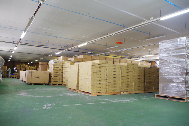 We also handle shipping to customers in the market and warehousing operations.